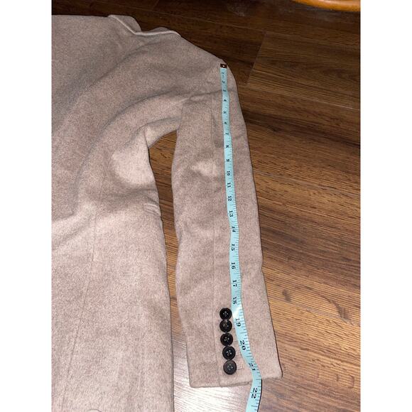 EUC Joseph Wool Cashmere Coat XS 0/2 Longline Tailored Minimalist Gray Jacket - Picture 3 of 14